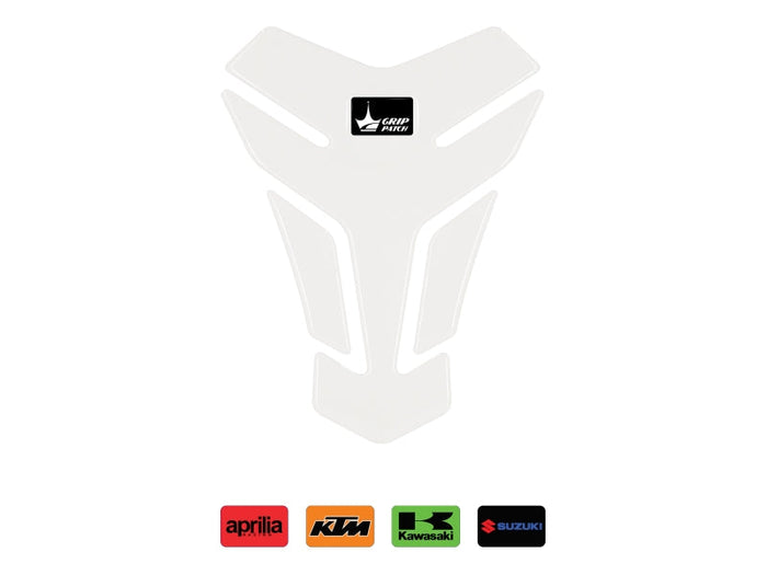 Grippatch Aprilia, KTM, Kawasaki, Suzuki ile Uyumlu Kaydırmaz Şeffaf Tank Pad GT01