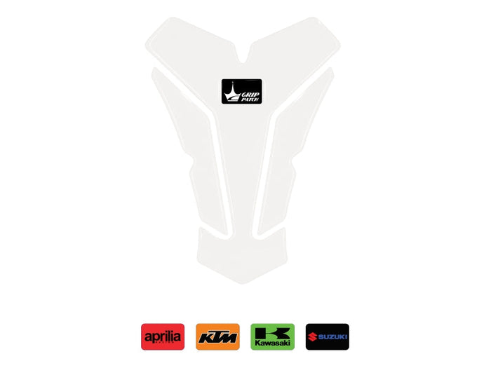 Grippatch Aprilia, KTM, Kawasaki, Suzuki ile Uyumlu Kaydırmaz Şeffaf Tank Pad GT09
