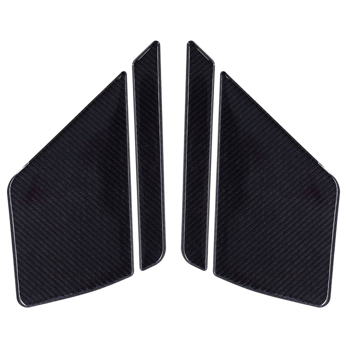 Grippatch CF Moto 450 SR ile Uyumlu Yan Depo Koruma 6D Karbon Kaydırmaz Tank Pad GC16-YK