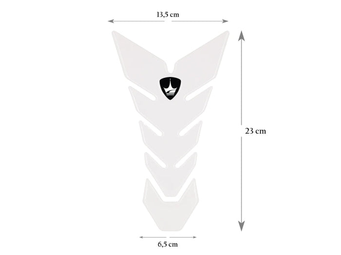 Grippatch Ducati, MV Agusta ile Uyumlu Kaydırmaz Şeffaf Tank Pad GT05