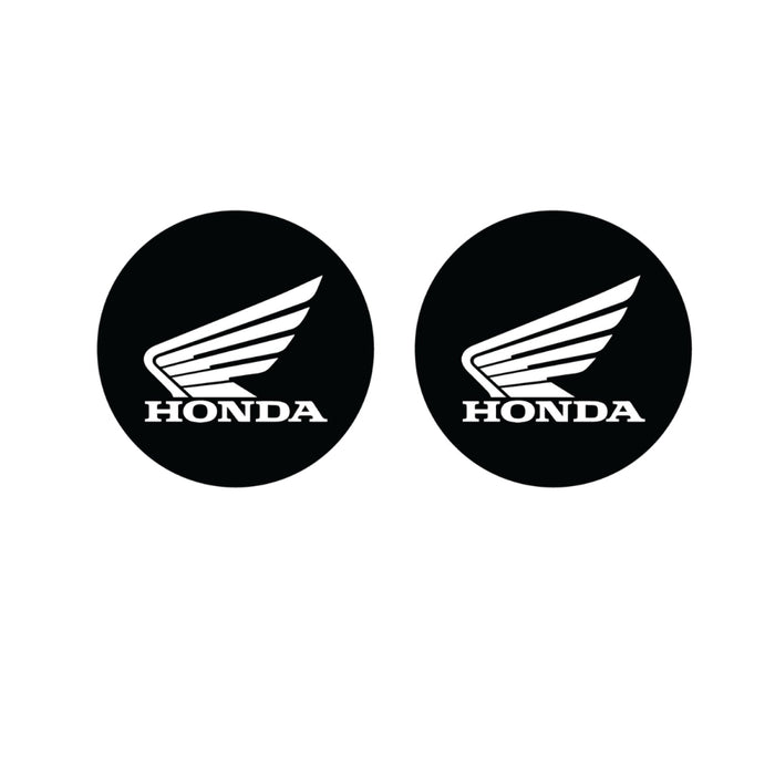 Grippatch Honda 5x5 cm Premium Damla Logo – 2’li Poliüretan 3D Logo-Amblem Seti