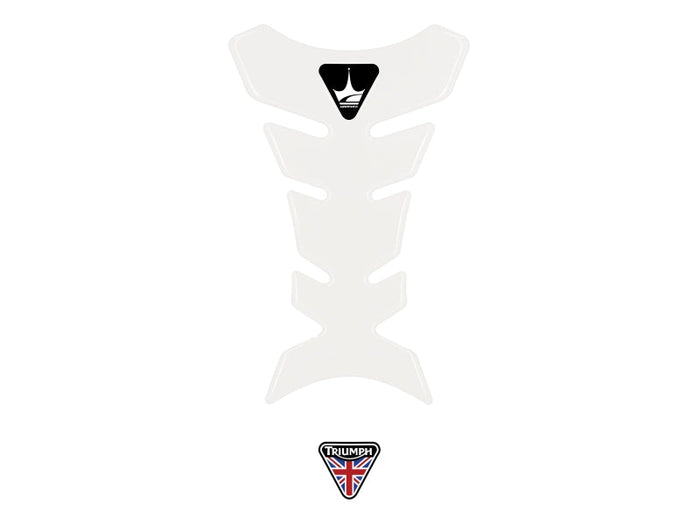 Grippatch Triumph ile Uyumlu Kaydırmaz Şeffaf Tank Pad GT08