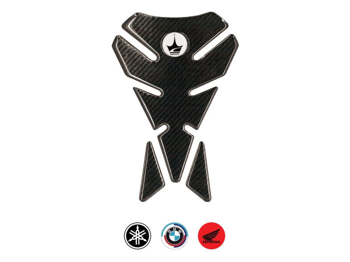 Grippatch Yamaha, BMW, Honda ile Uyumlu 6D Karbon Tank Pad GC04