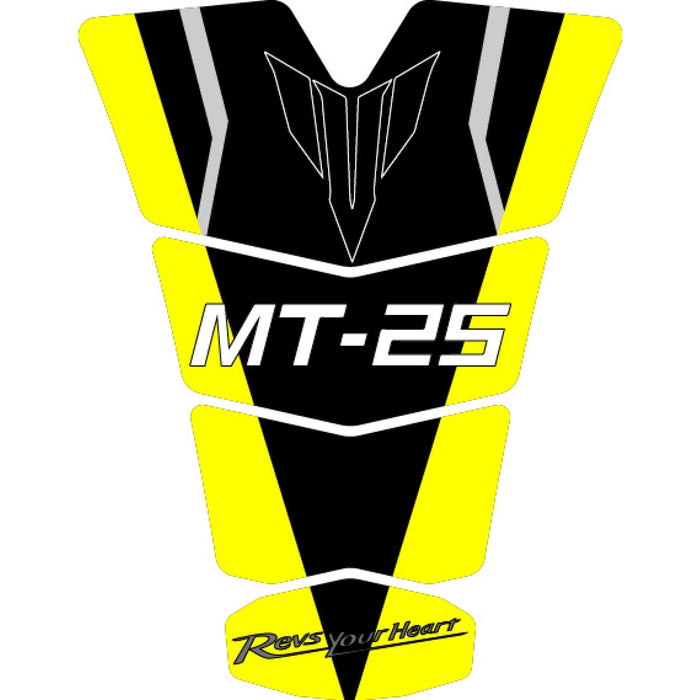 Grippatch Yamaha MT-25 (2020-2024) ile Uyumlu Tank Pad GC66-DK