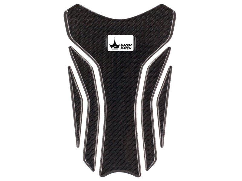 Grippatch Aprilia, KTM, Kawasaki, Suzuki ile Uyumlu Kaydırmaz 6D Karbon Tank Pad GC07