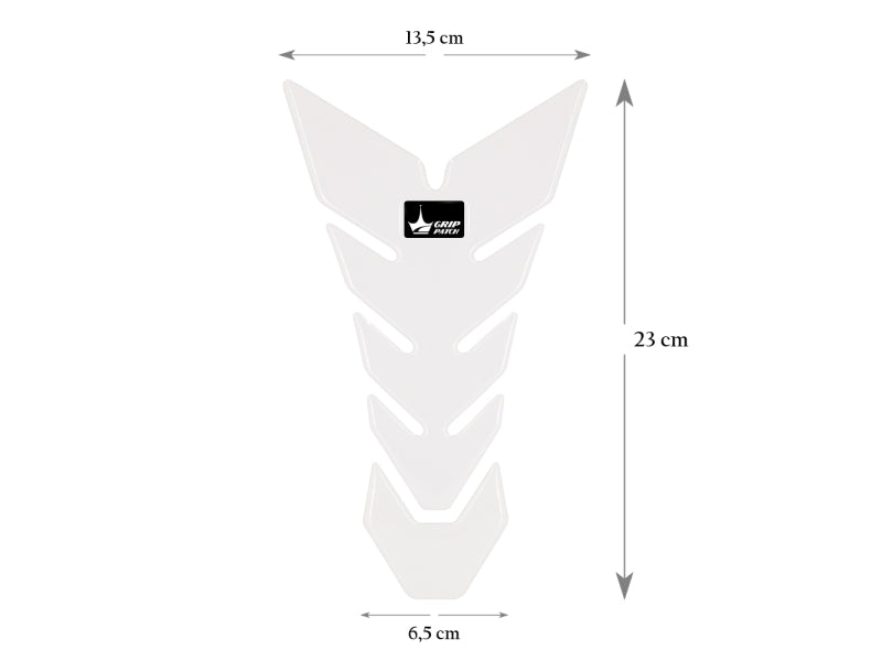 Grippatch Aprilia, KTM, Kawasaki, Suzuki ile Uyumlu Kaydırmaz Şeffaf Tank Pad GT05