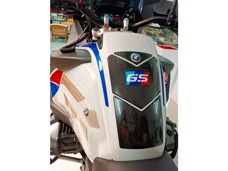 Grippatch BMW GS R1250 ADV (2021) ile Uyumlu Kaydırmaz 6D Karbon Tank Pad GC14