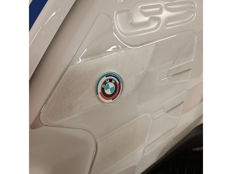 Grippatch BMW GS R1250 ADV (2021) ile Uyumlu Kaydırmaz Şeffaf Yan Tank Pad GTS05