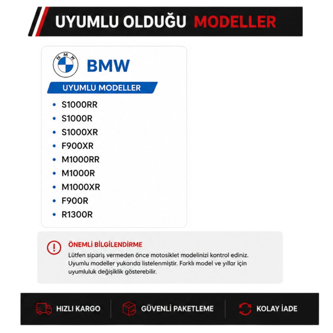 Grippatch BMW ile Uyumlu Fren Kaliper Soğutucu Hava Kanalı – Brake Cooling Duct