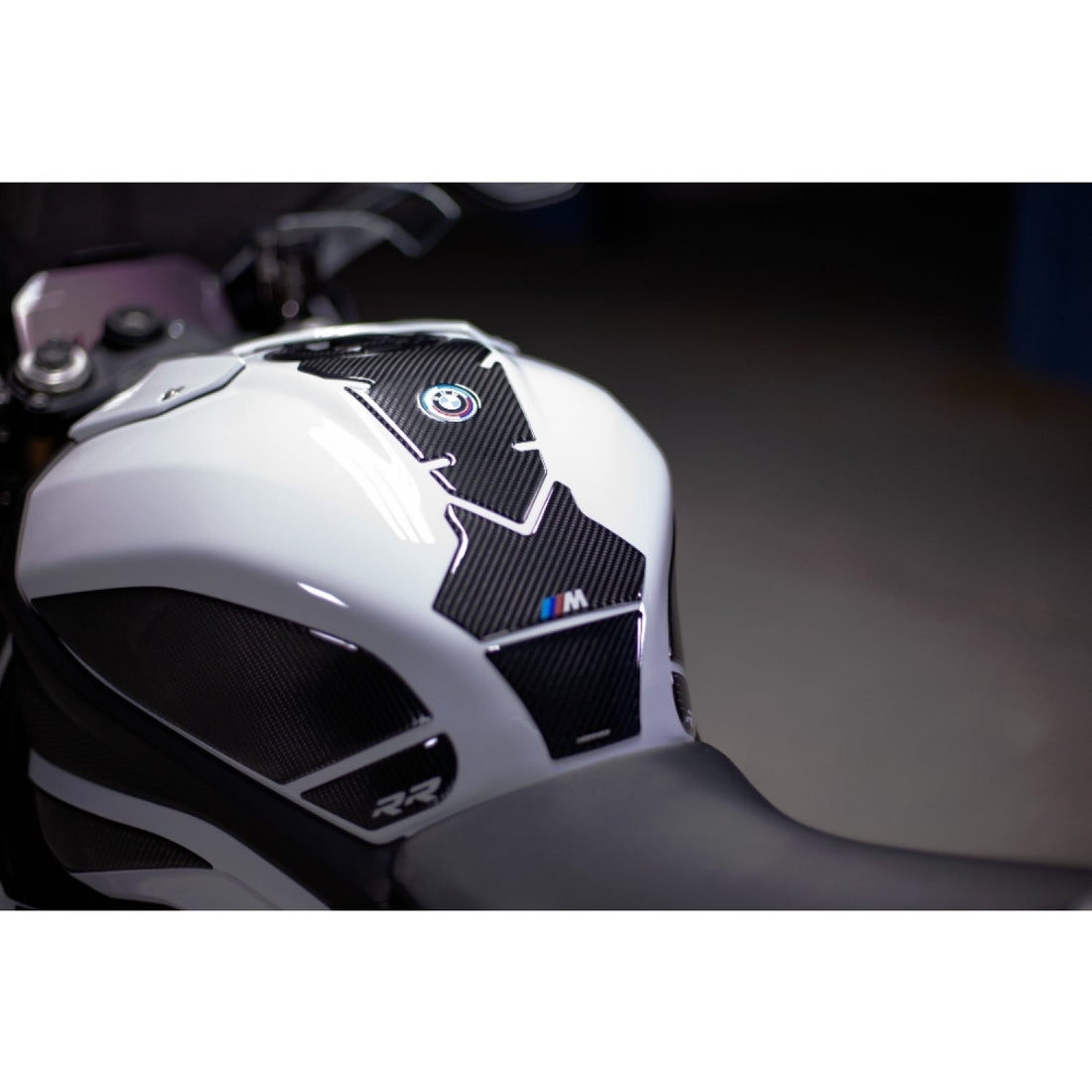 Grippatch BMW S1000RR (2023-2025) ile Uyumlu 6D Karbon Tank Pad Seti GC43-DK