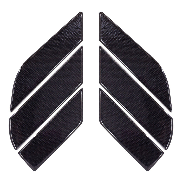 Grippatch CF Moto 250 SR ile Uyumlu Yan Depo Koruma 6D Karbon Kaydırmaz Tank Pad GC15-YK