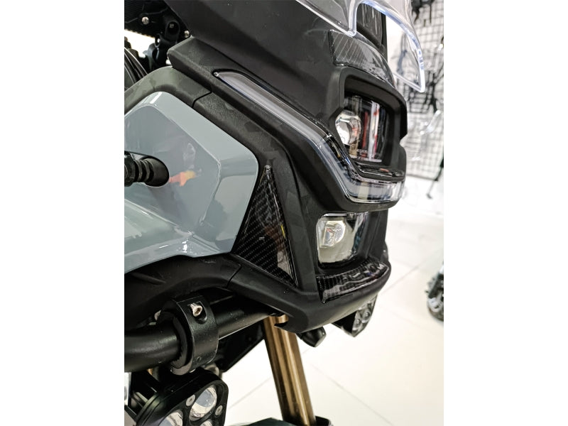 Grippatch CF Moto 450 MT (2024) ile Uyumlu Kaydırmaz 6D Karbon 24 Parça Tank Pad Seti GC39