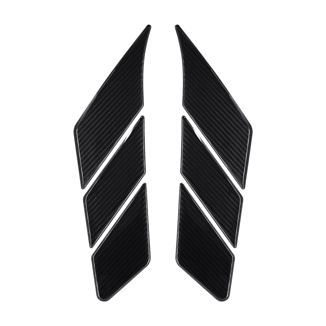 Grippatch CF Moto 450 MT ile Uyumlu Yan Depo 6D Karbon Kaydırmaz Tank Pad GC39-YK