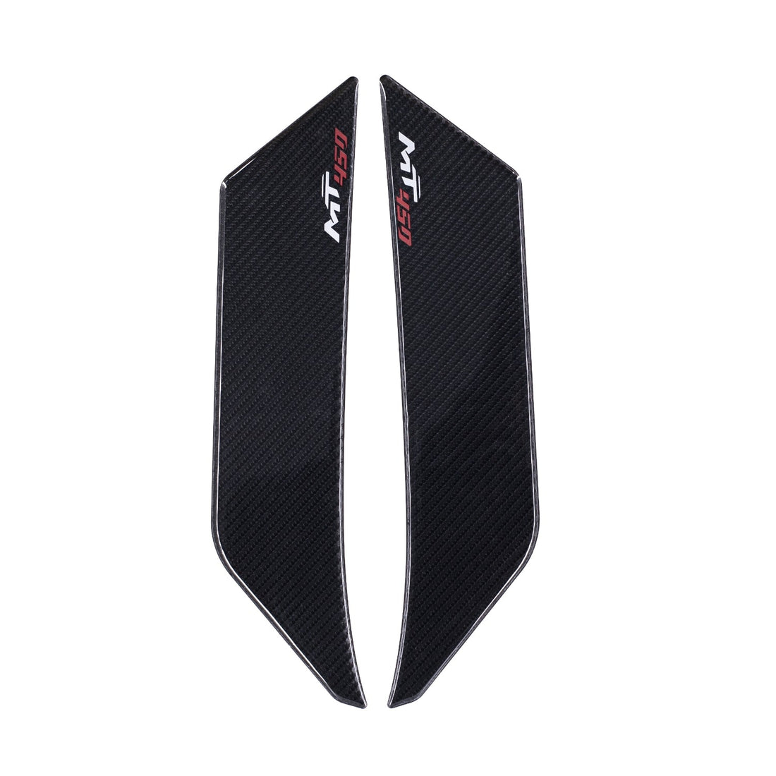 Grippatch CF Moto 450 MT ile Uyumlu Yan Depo 6D Karbon Kaydırmaz Tank Pad GC39-YK