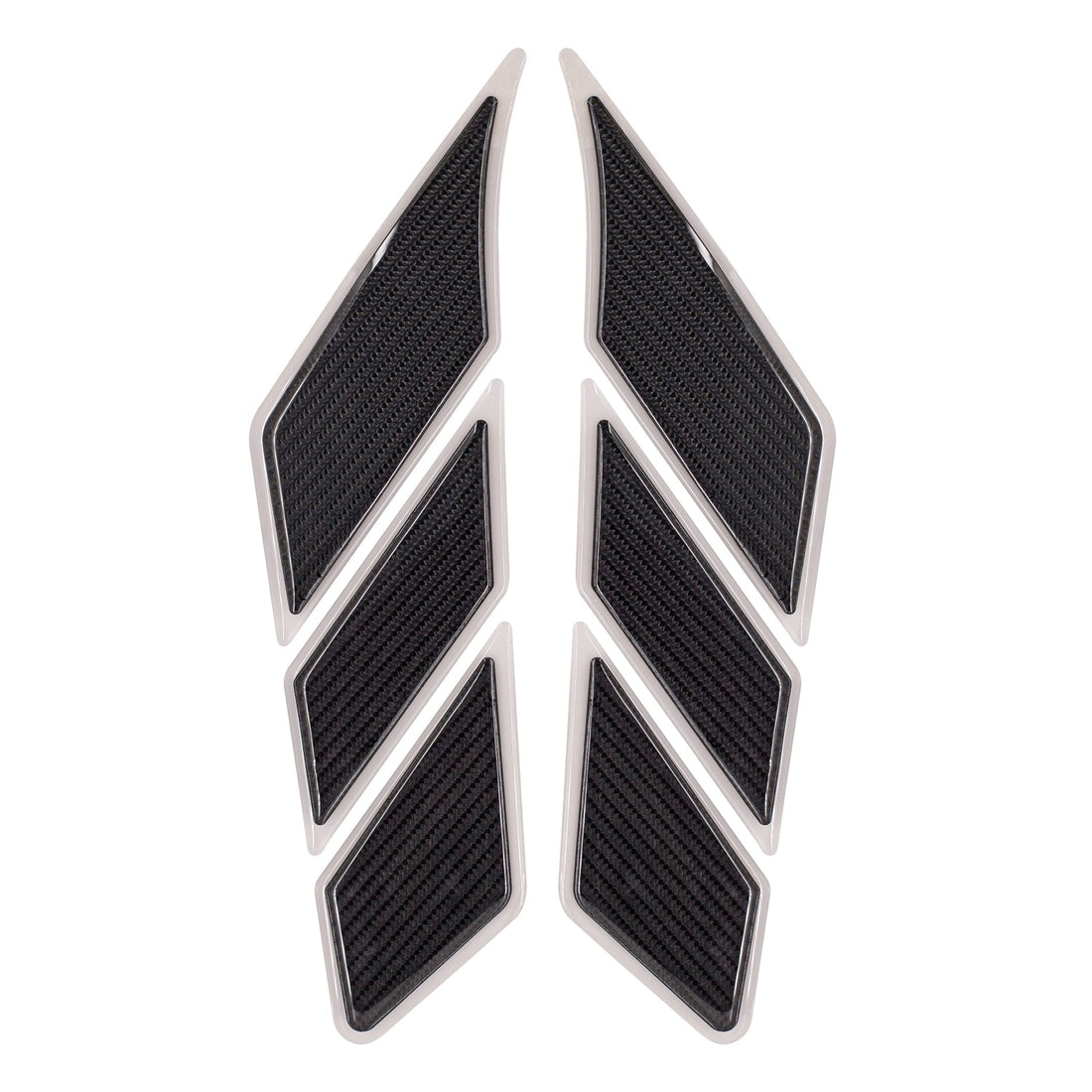 Grippatch CF Moto 450 MT ile Uyumlu Yan Depo Koruma Ultimate 6D Karbon Kaydırmaz Tank Pad GTC02-YK