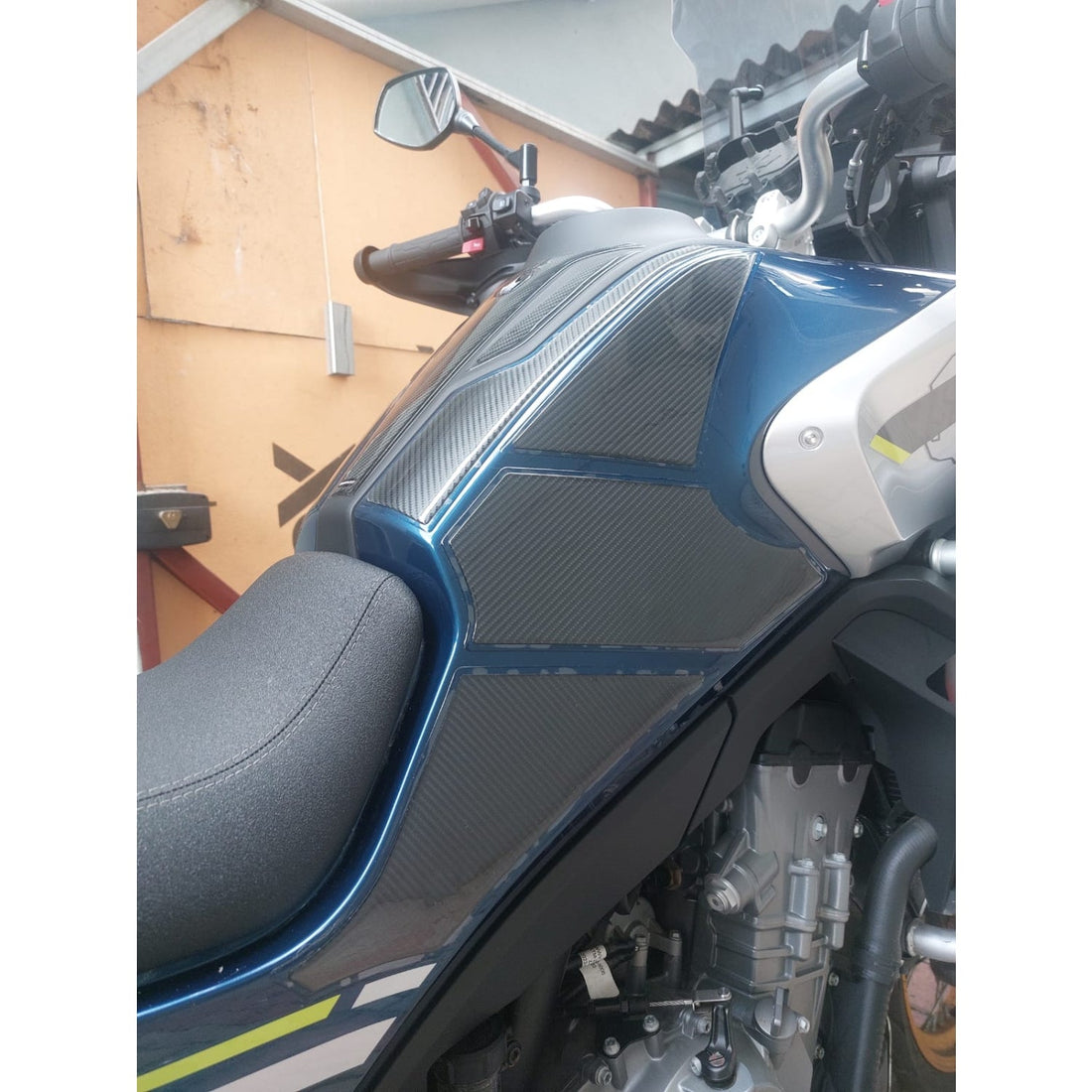 Grippatch CF Moto 800 MT (2025) ile Uyumlu Ultimate Kaydırmaz 19 Parça Tank Pad Seti GTC04