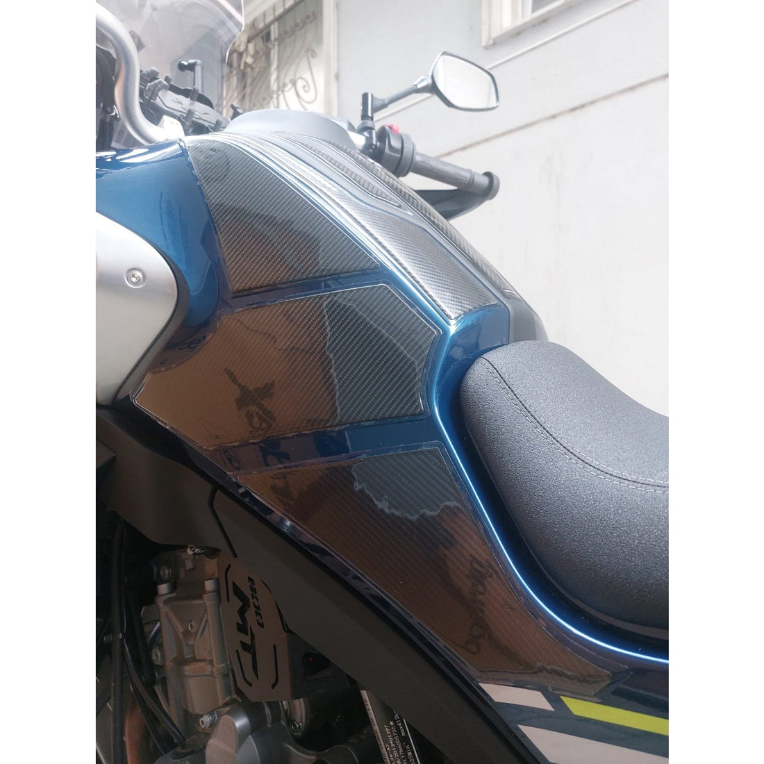 Grippatch CF Moto 800 MT (2025) ile Uyumlu Ultimate Kaydırmaz 19 Parça Tank Pad Seti GTC04