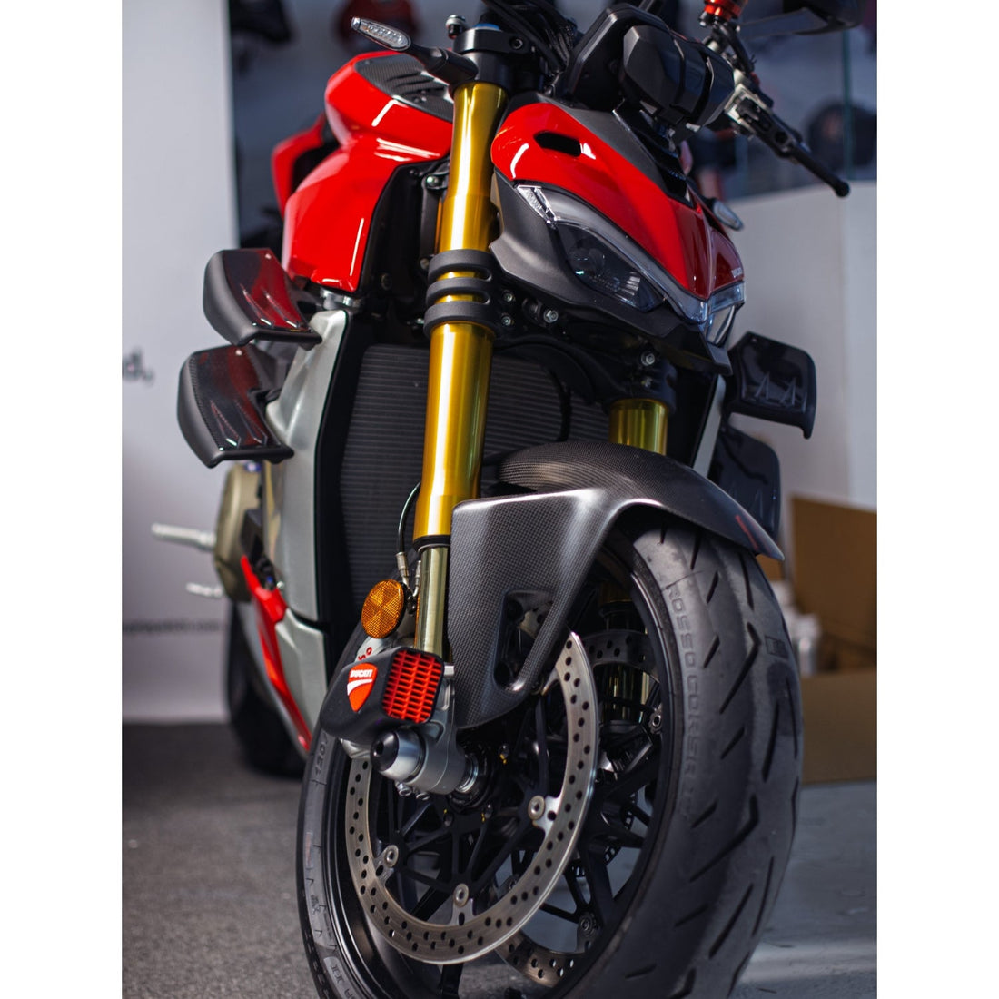 Grippatch Ducati ile Uyumlu Fren Kaliper Soğutucu Hava Kanalı – Brake Cooling Duct