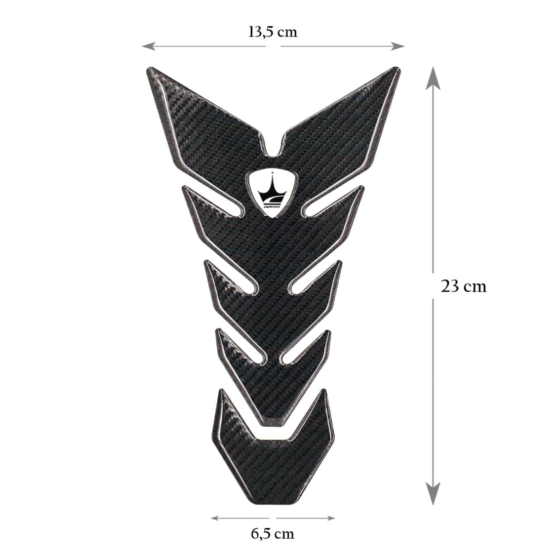 Grippatch Ducati, MV Agusta ile Uyumlu 6D Karbon Tank Pad GC05