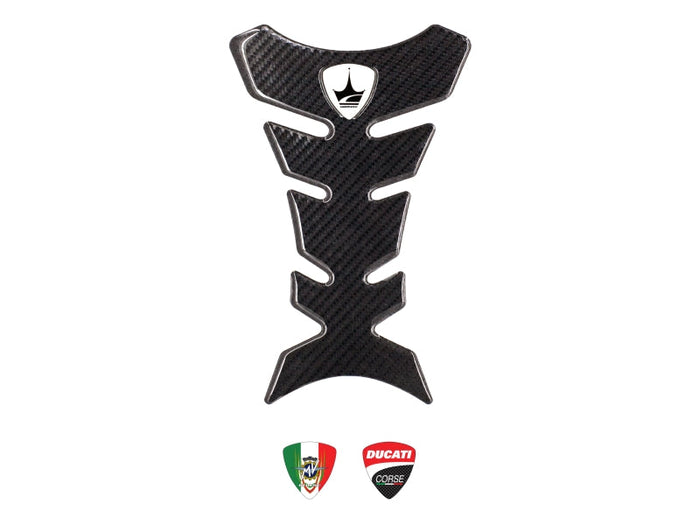 Grippatch Ducati, MV Agusta ile Uyumlu 6D Karbon Tank Pad GC08