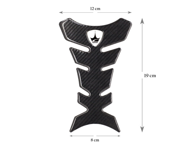 Grippatch Ducati, MV Agusta ile Uyumlu 6D Karbon Tank Pad GC08