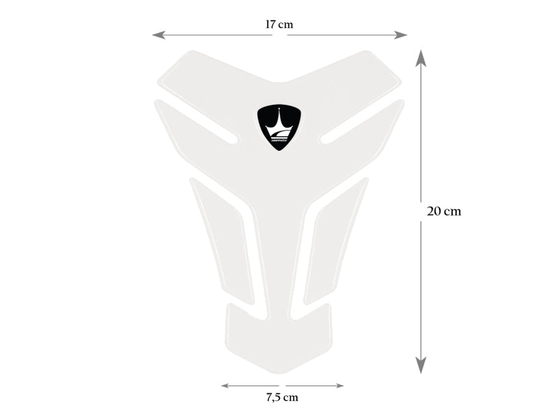 Grippatch Ducati, MV Agusta ile Uyumlu Kaydırmaz Şeffaf Tank Pad GT01
