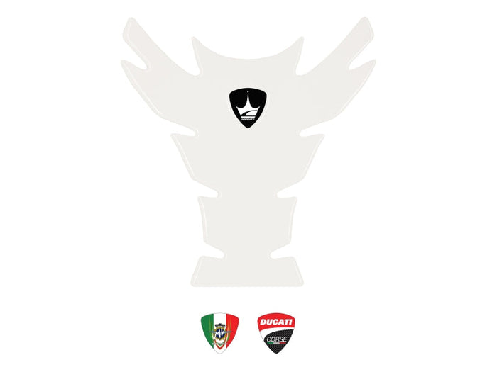 Grippatch Ducati, MV Agusta ile Uyumlu Kaydırmaz Şeffaf Tank Pad GT03