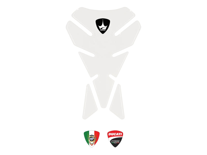 Grippatch Ducati, MV Agusta ile Uyumlu Kaydırmaz Şeffaf Tank Pad GT04