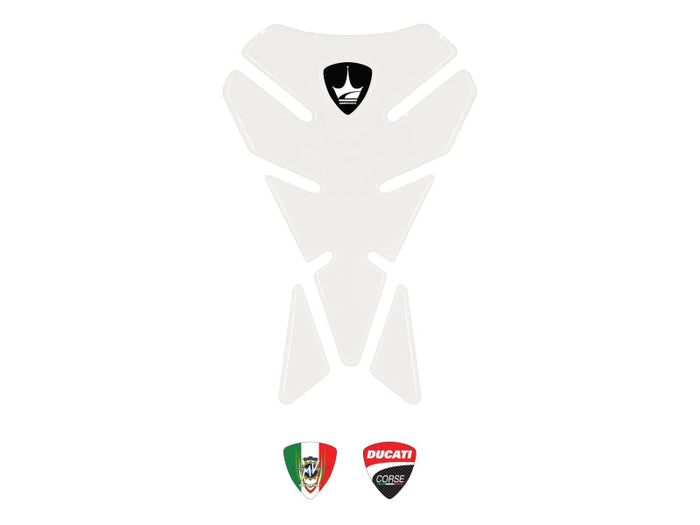 Grippatch Ducati, MV Agusta ile Uyumlu Kaydırmaz Şeffaf Tank Pad GT04