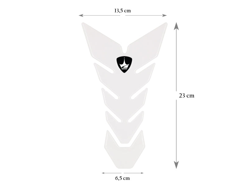 Grippatch Ducati, MV Agusta ile Uyumlu Kaydırmaz Şeffaf Tank Pad GT05