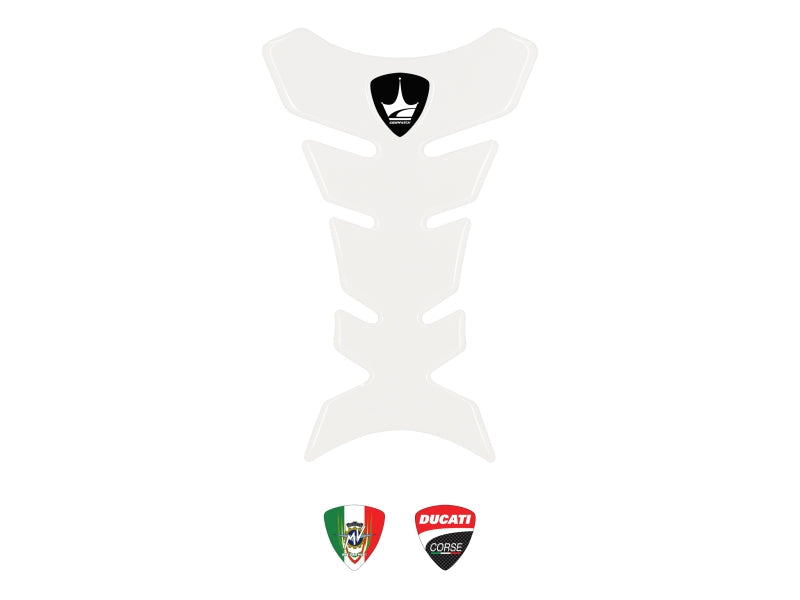 Grippatch Ducati, MV Agusta ile Uyumlu Kaydırmaz Şeffaf Tank Pad GT08