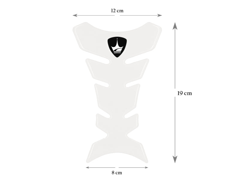 Grippatch Ducati, MV Agusta ile Uyumlu Kaydırmaz Şeffaf Tank Pad GT08