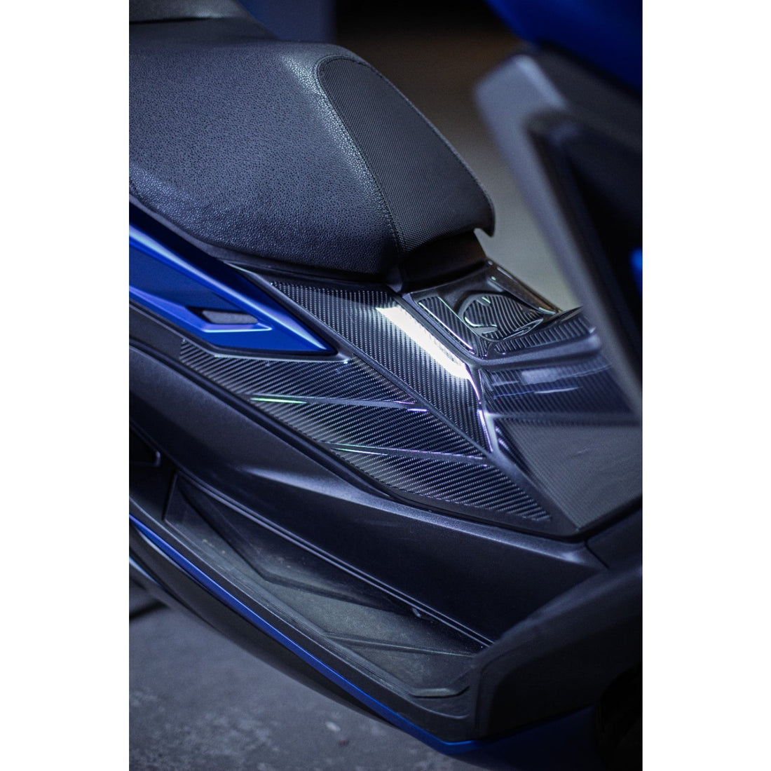 Grippatch Honda Forza - 250 (2025) ile Uyumlu Kaydırmaz 6D Karbon 19 Parça Tank Pad Seti - GC20