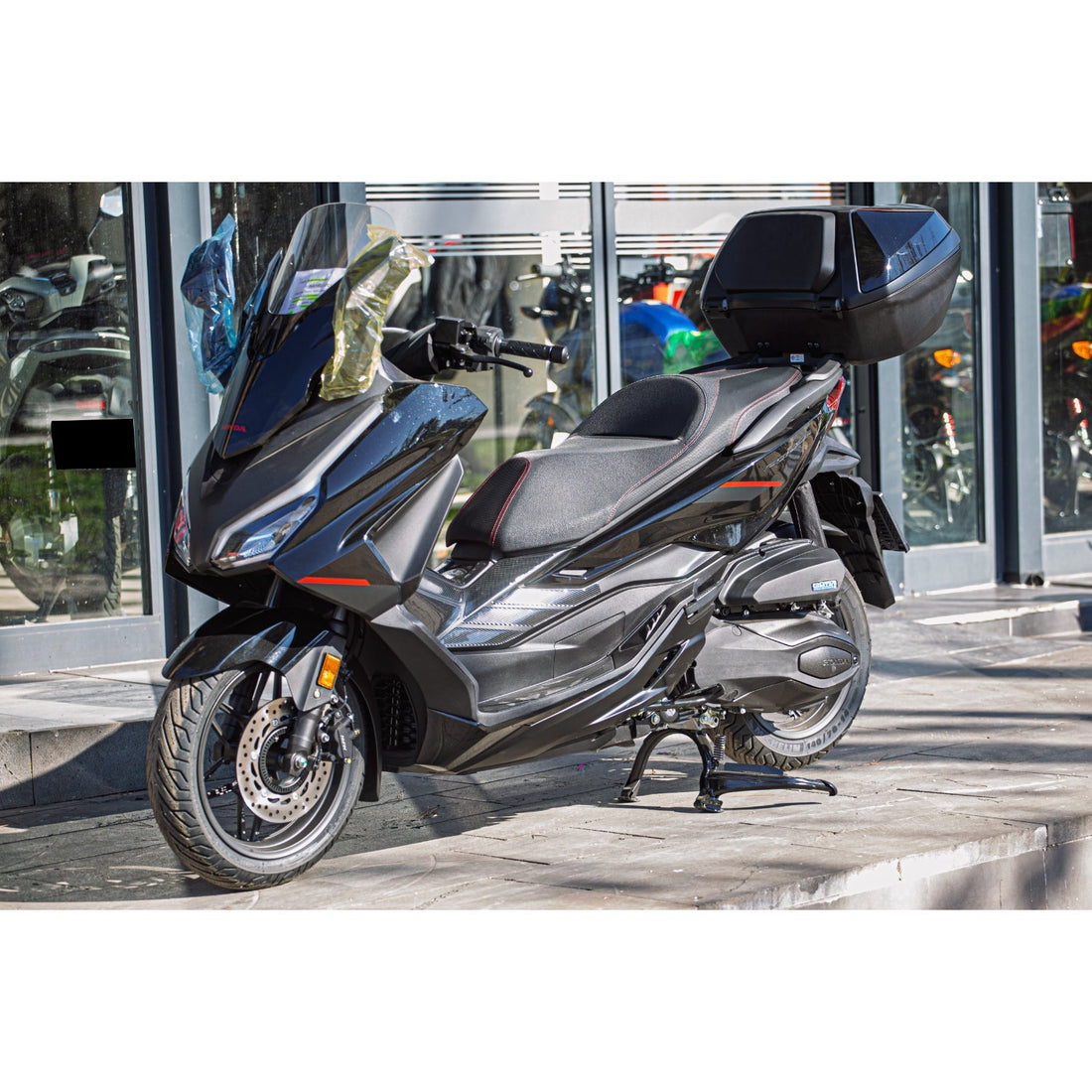 Grippatch Honda Forza - 250 (2025) ile Uyumlu Kaydırmaz 6D Karbon 19 Parça Tank Pad Seti - GC20