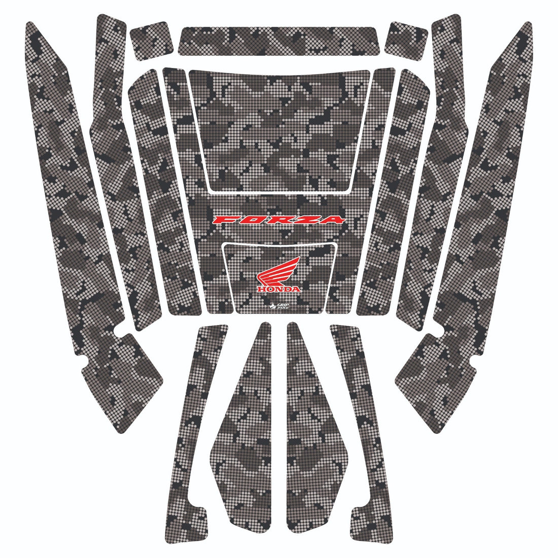 Grippatch Honda Forza 250 ile Uyumlu Renkli Çanta Koruma ÇK-2