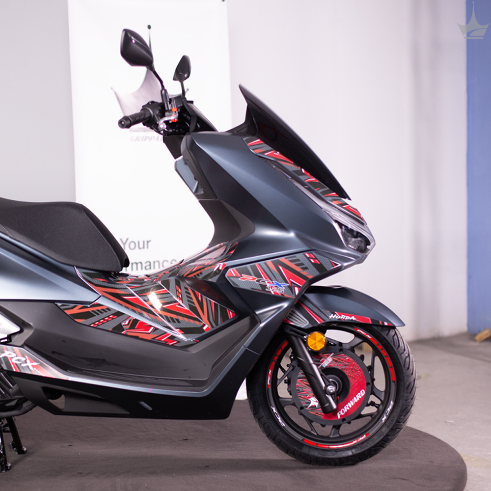 Grippatch Honda PCX 125 (2025) ile Uyumlu 43 Parça Tank Pad Seti GC40-K-S