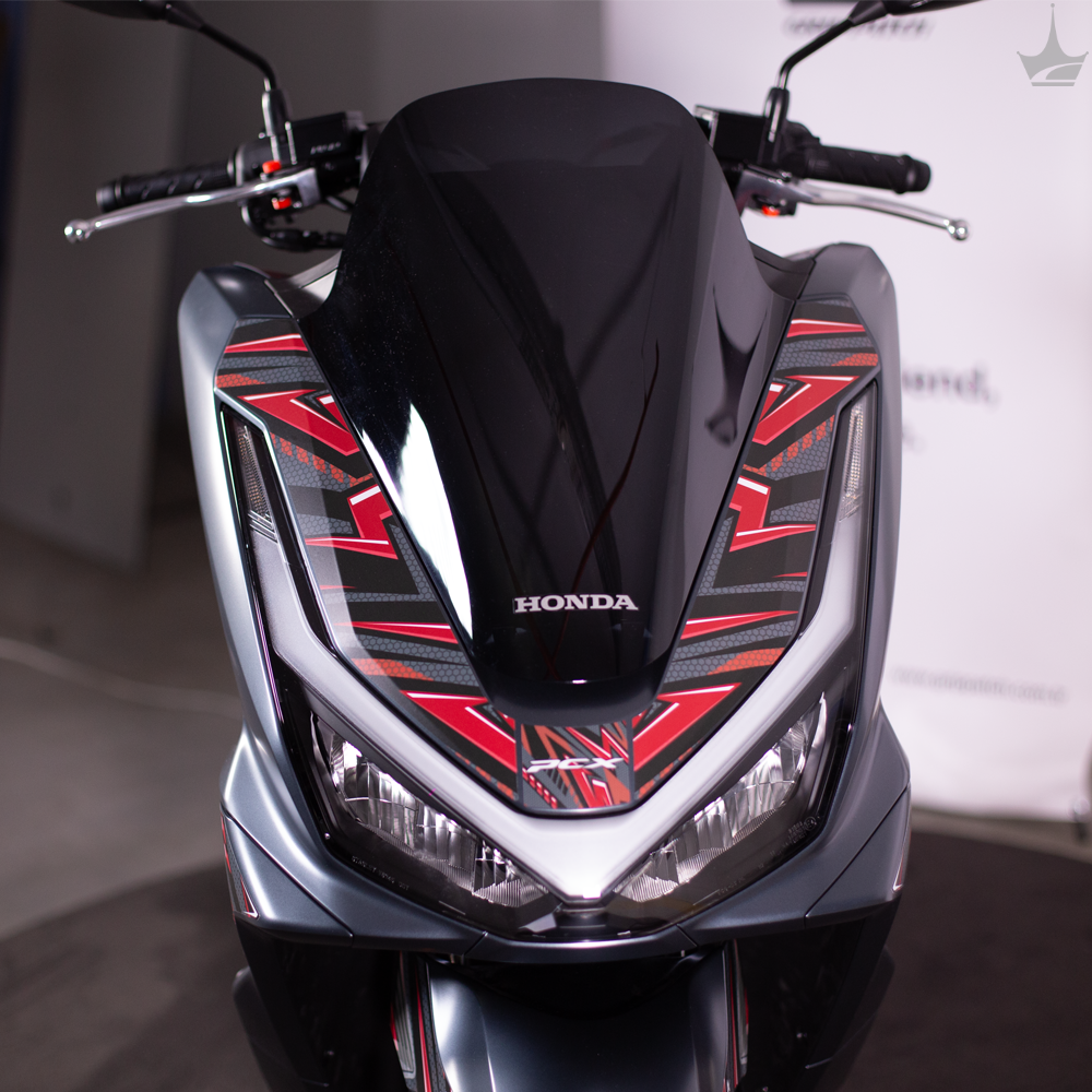 Grippatch Honda PCX 125 (2025) ile Uyumlu 43 Parça Tank Pad Seti GC40-K-S