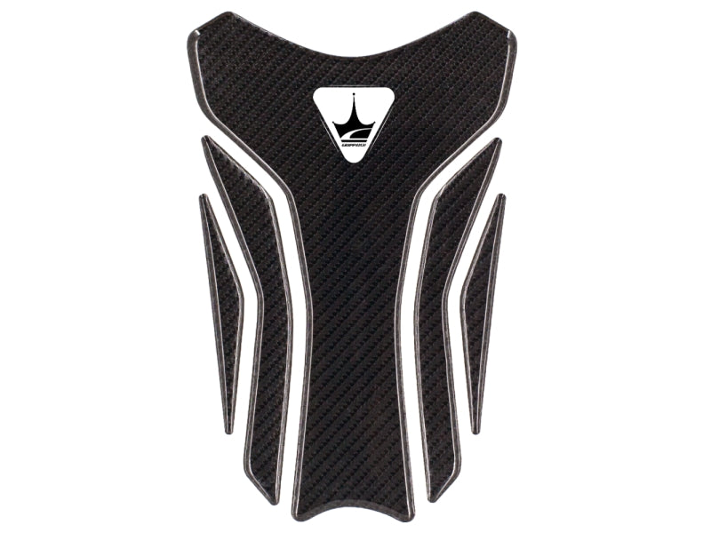 Grippatch Triumph ile Uyumlu Kaydırmaz 6D Karbon Tank Pad GC07