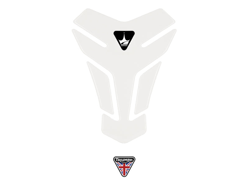 Grippatch Triumph ile Uyumlu Kaydırmaz Şeffaf Tank Pad GT01
