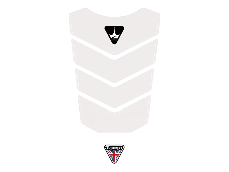 Grippatch Triumph ile Uyumlu Kaydırmaz Şeffaf Tank Pad GT02