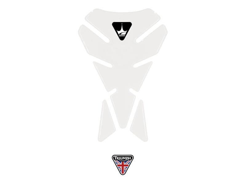 Grippatch Triumph ile Uyumlu Kaydırmaz Şeffaf Tank Pad GT04