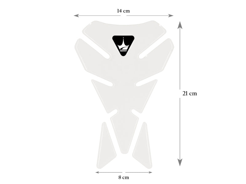 Grippatch Triumph ile Uyumlu Kaydırmaz Şeffaf Tank Pad GT04