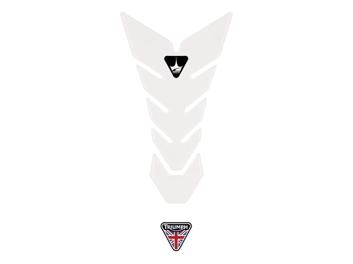 Grippatch Triumph ile Uyumlu Kaydırmaz Şeffaf Tank Pad GT05