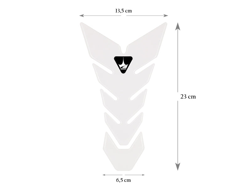 Grippatch Triumph ile Uyumlu Kaydırmaz Şeffaf Tank Pad GT05