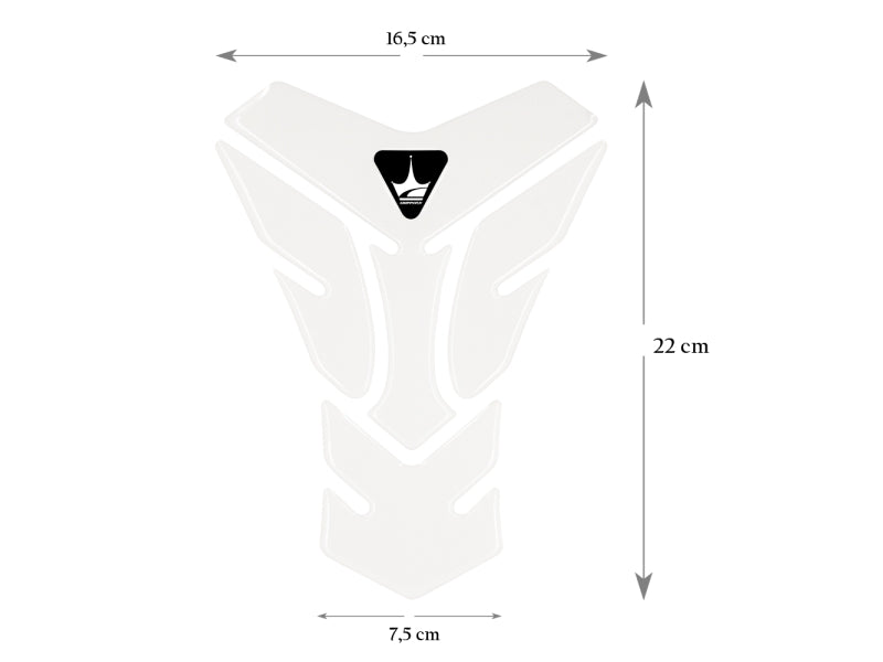 Grippatch Triumph ile Uyumlu Kaydırmaz Şeffaf Tank Pad GT06