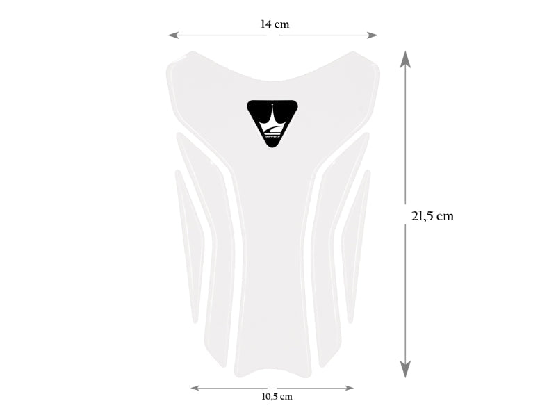 Grippatch Triumph ile Uyumlu Kaydırmaz Şeffaf Tank Pad GT07