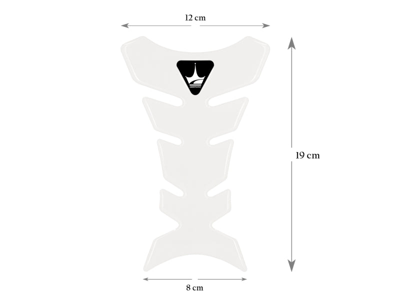 Grippatch Triumph ile Uyumlu Kaydırmaz Şeffaf Tank Pad GT08