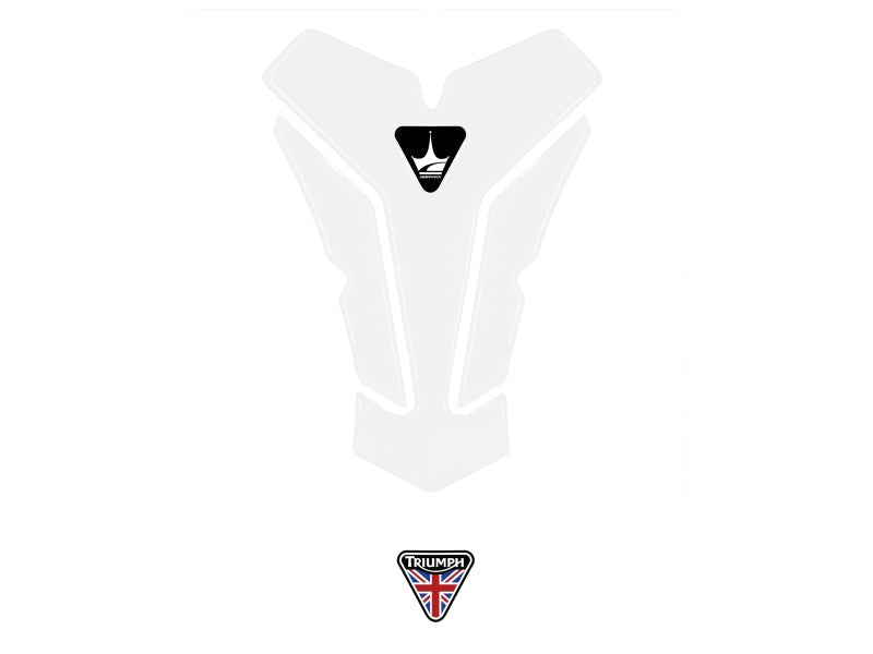 Grippatch Triumph ile Uyumlu Kaydırmaz Şeffaf Tank Pad GT09
