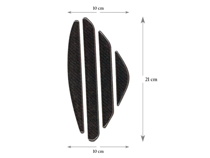 Grippatch Universal Kaydırmaz 6D Karbon Yan Tank Pad GCS04