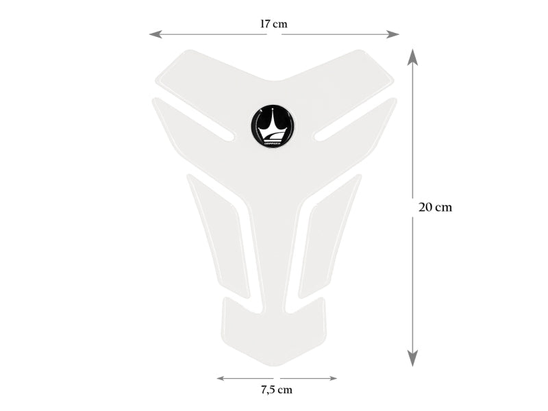 Grippatch Yamaha, BMW, Honda ile Uyumlu Kaydırmaz Şeffaf Tank Pad GT01